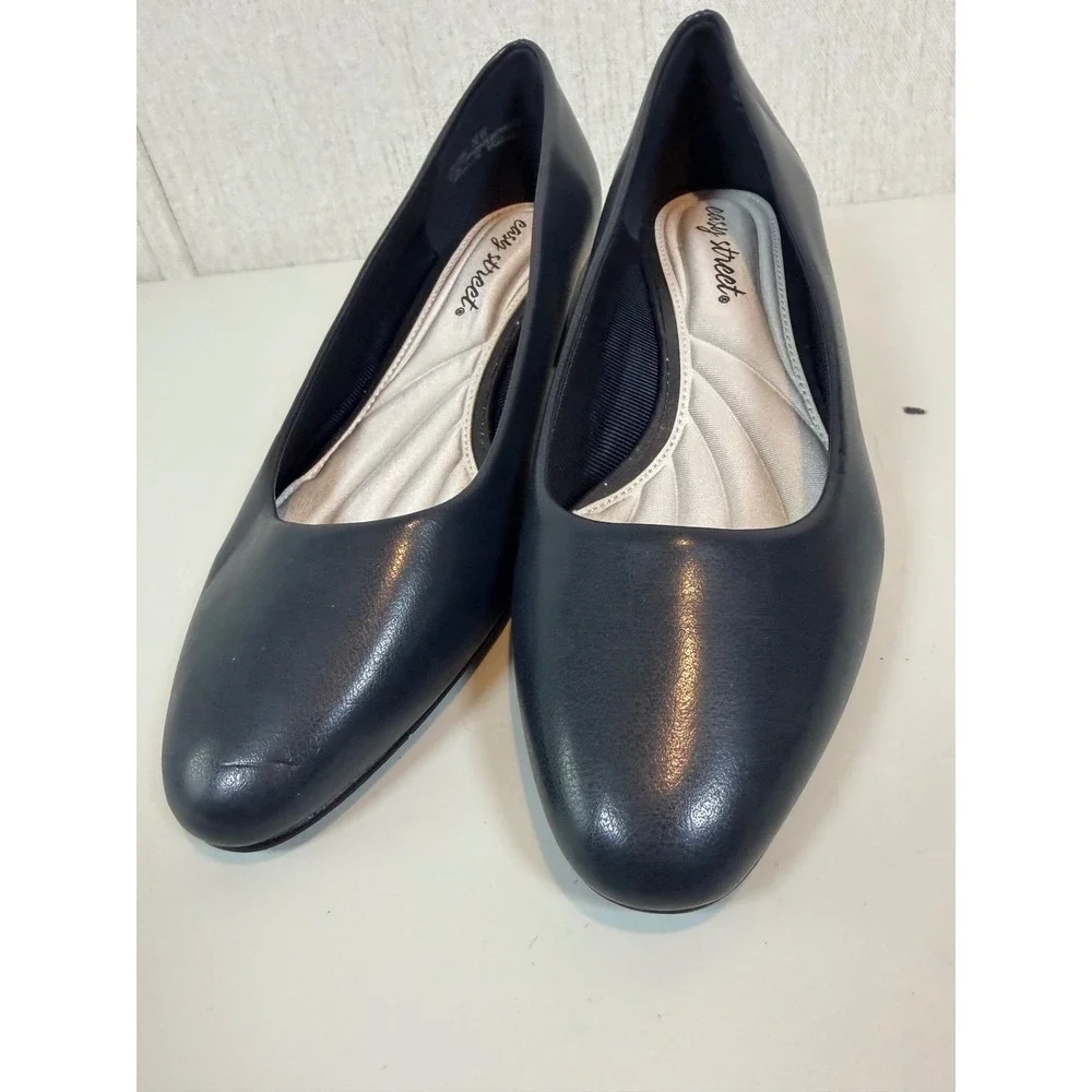 Easy Street Prim Pump Black Womens Size 7.5 W‎